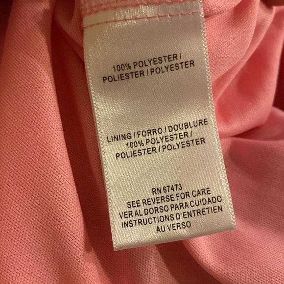 Taylor Floral Pink Halter Mock Neck Sleeveless Elastic Waist Maxi Dress - Picture 10 of 10